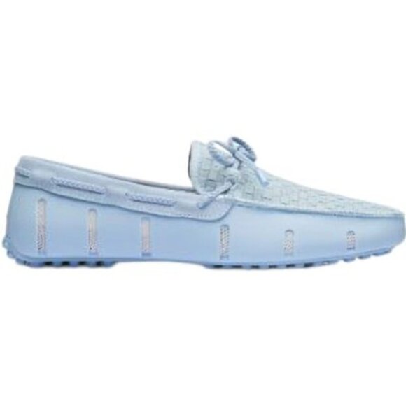Swims - Mens Woven Driver Shoes, size 9 US mens, color blue.